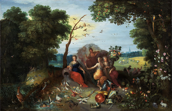 Landscape with Allegories of the Four Elements 1635