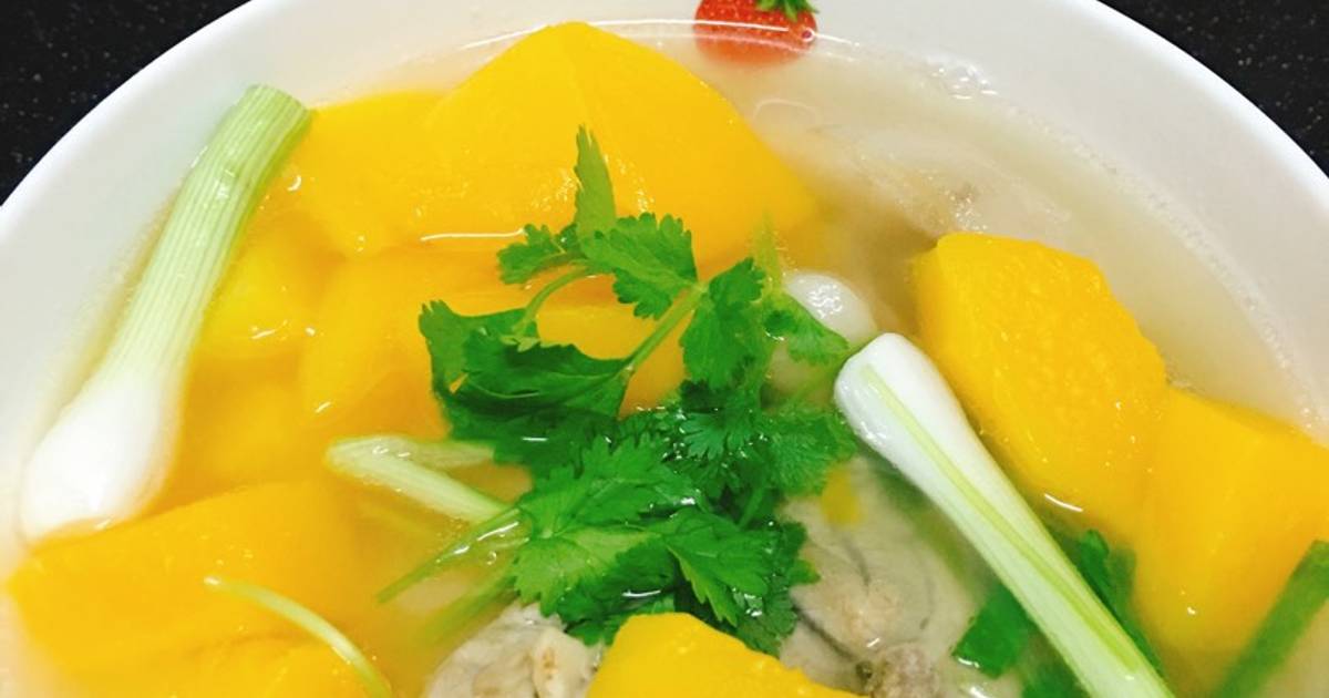 Canh Đu Đủ Nấu Giò Heo