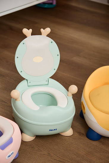 Дитячий горщик Twins Оленятко зелений