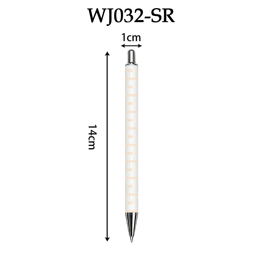 Thermal Transfer Pen With Bright Chrome Tip
