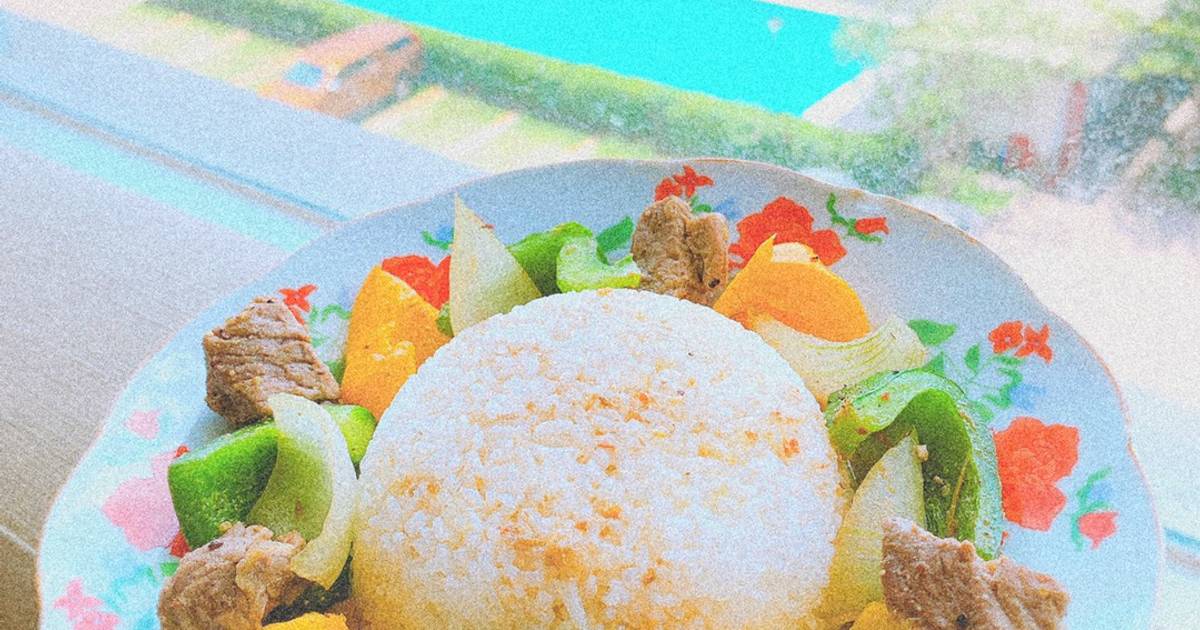Cơm bò lúc lắc
