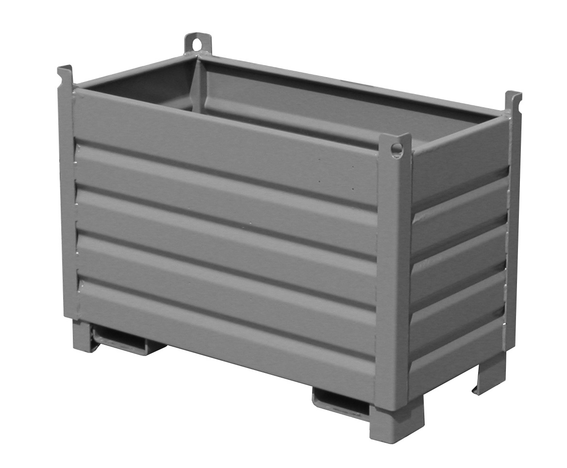 Verzamelcontainer-System SBS 500, gelakt, Muisgrijs