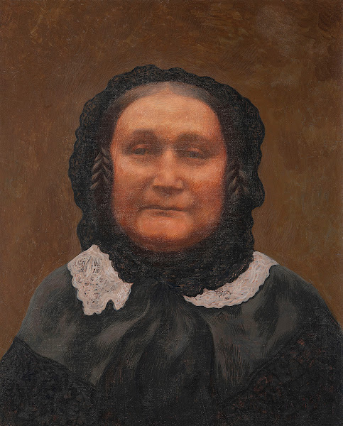 Portrait of Teodora Piłsudska née Butler grandmother of Marshal Józef Piłsudski
