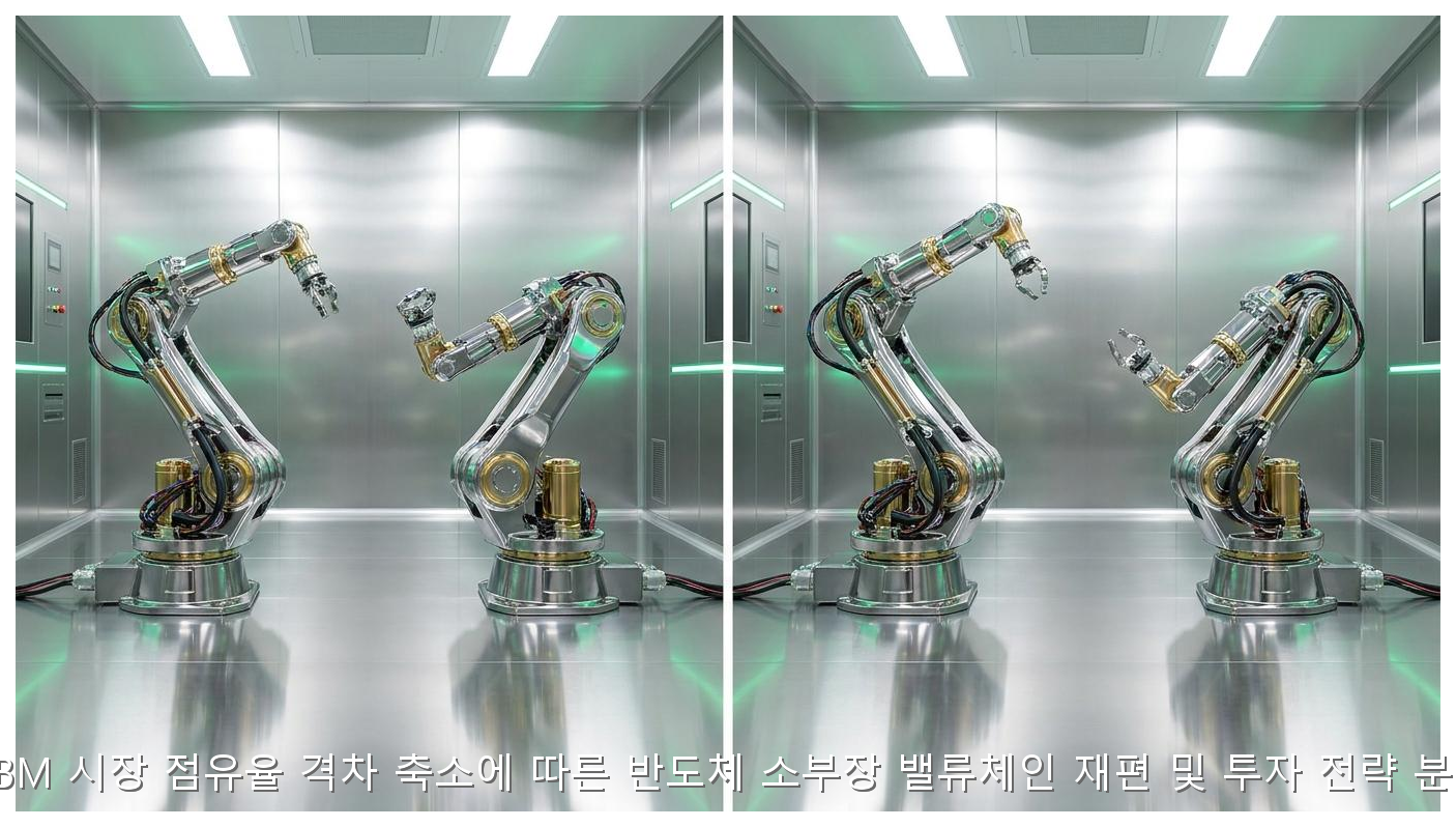 HBM 시장 점유율 격차 축소에 따른 반도체 소부장 밸류체인 재편 및 투자 전략 분석 핵심 안내 및 분석 인포그래픽 (4)
