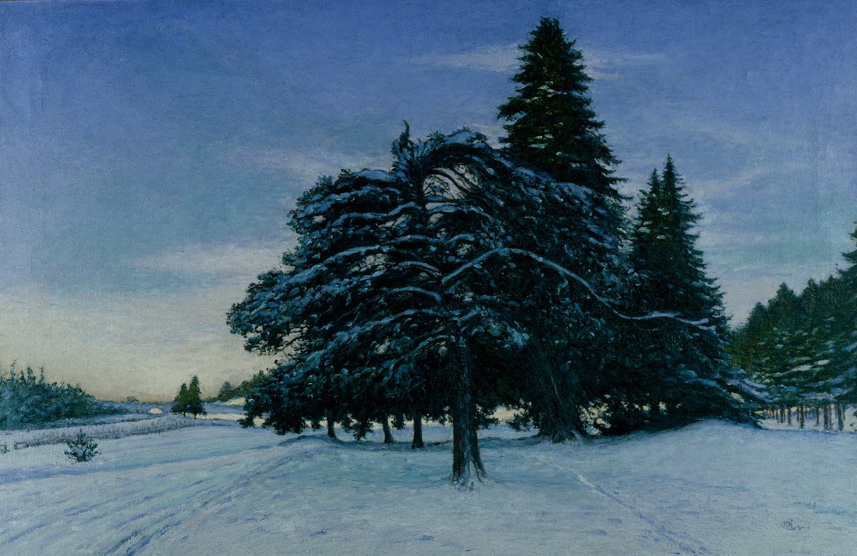 Winters Day at Uggleviken 1900 1901