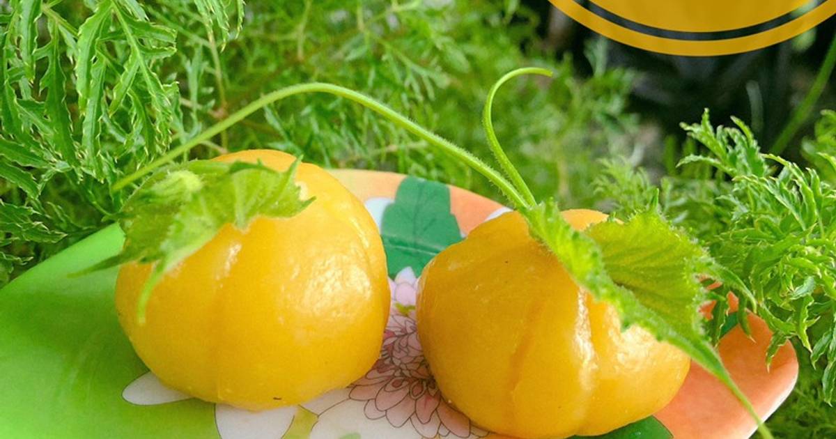 Ăn dặm - Bánh bí đỏ