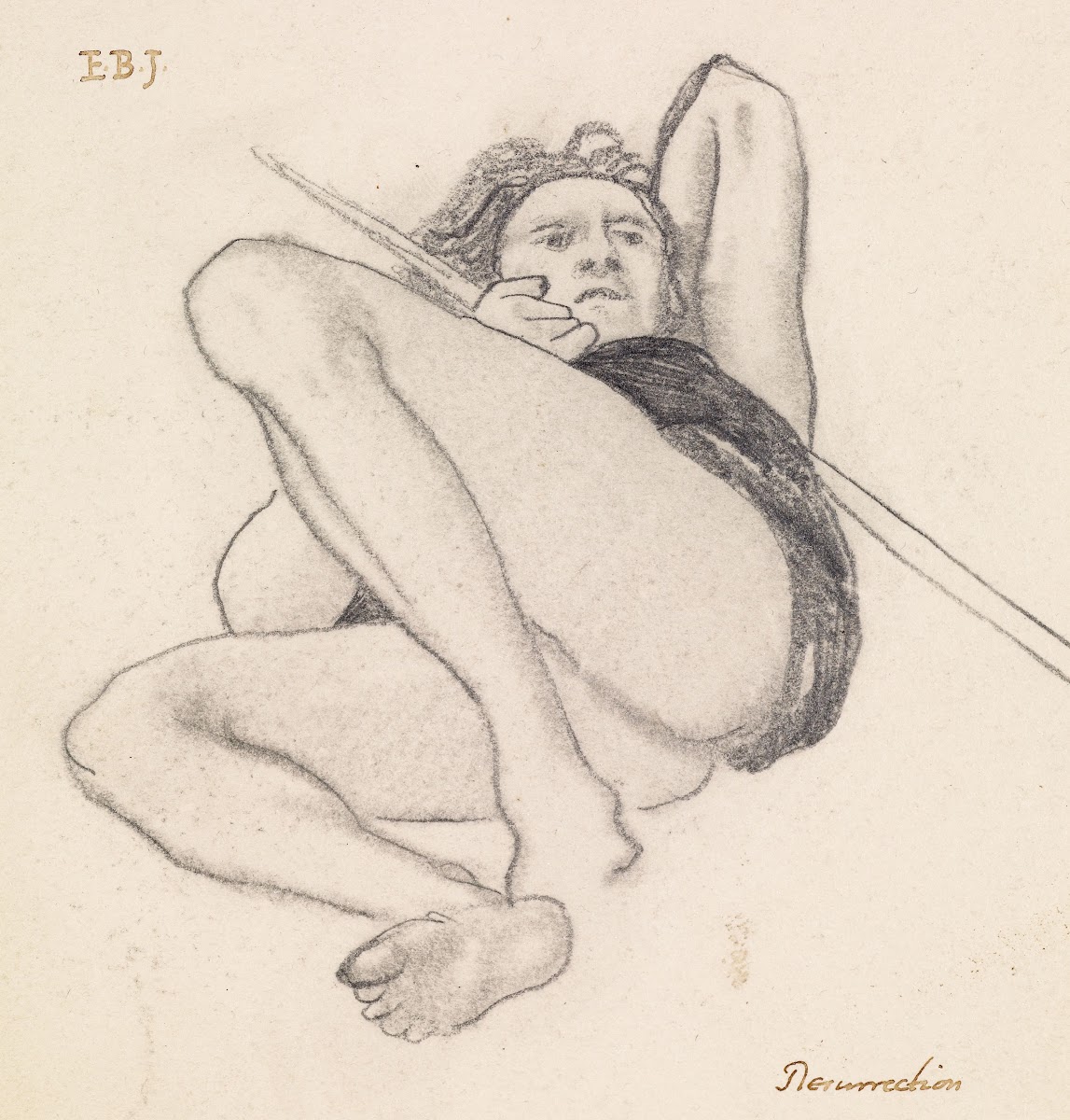 The Resurrection  Study of Sleeping Soldier The Backgammon Players  Sketch