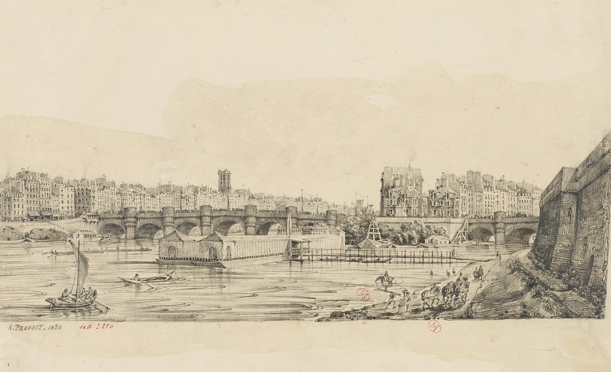 La Seine au dessous du Pont Neuf