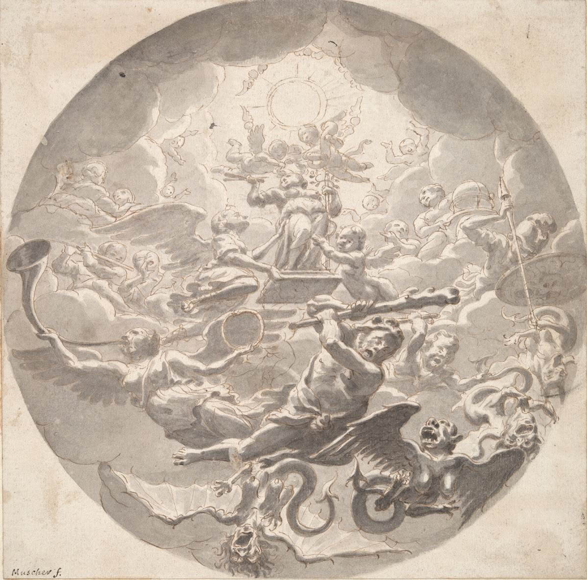 Allegory of the Protection ofArt mid 17th to early 18thcentury