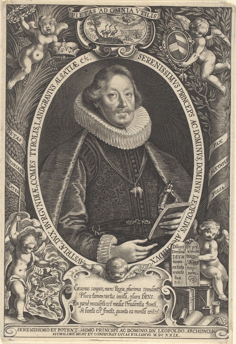 Portrait of Leopold V Archduke of Austria 1629