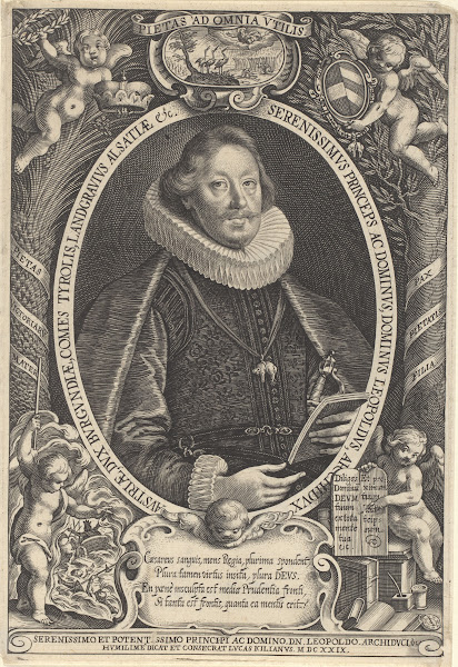 Portrait of Leopold V Archduke of Austria 1629