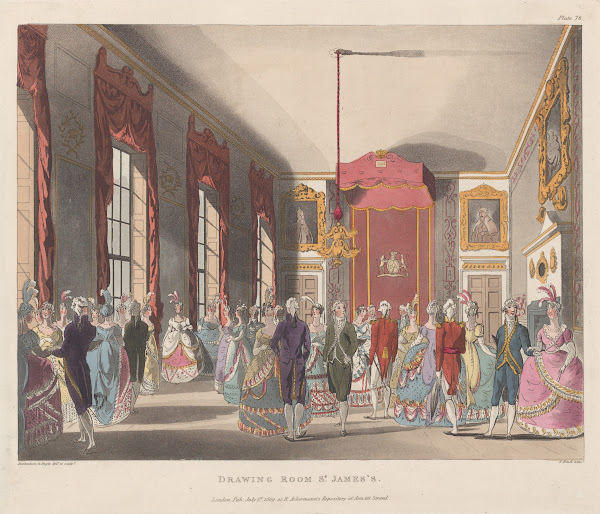 Drawing Room St Jamess 1809