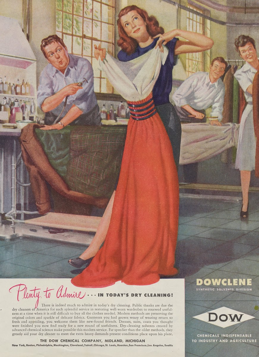 Plenty to Admirein Todays Dry Cleaning 1946