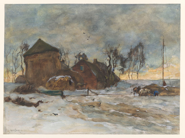 Winterlandschap 20th century