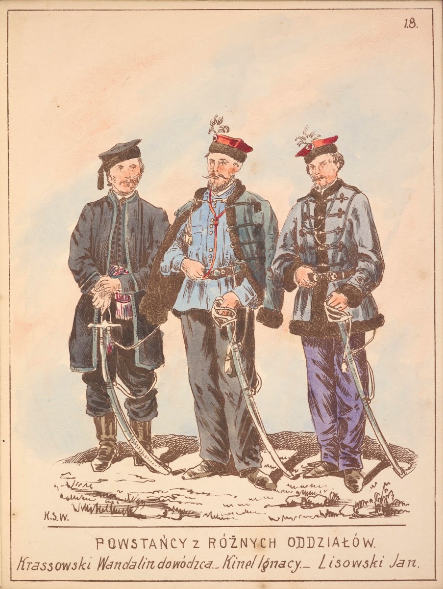 Powstańcy z Rożnych Oddziałów 1909
