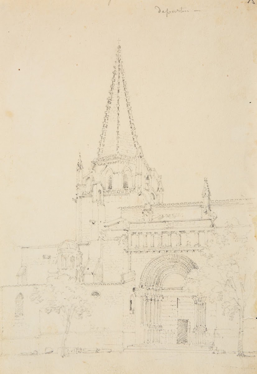 Léglise de Tarascon 1824