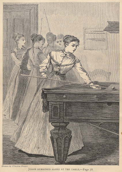 Jessie Remained Alone at the Table 1868
