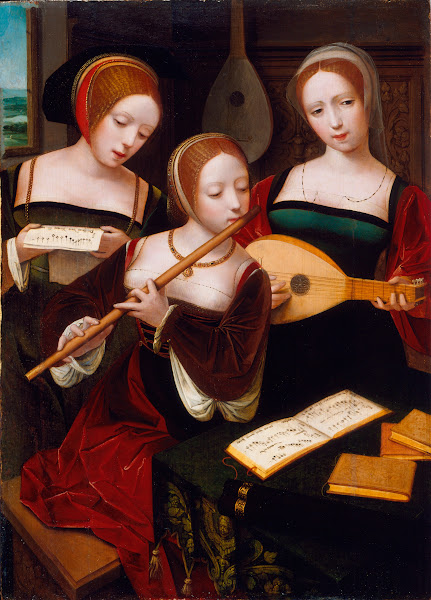 Three Musicians Circa 1530