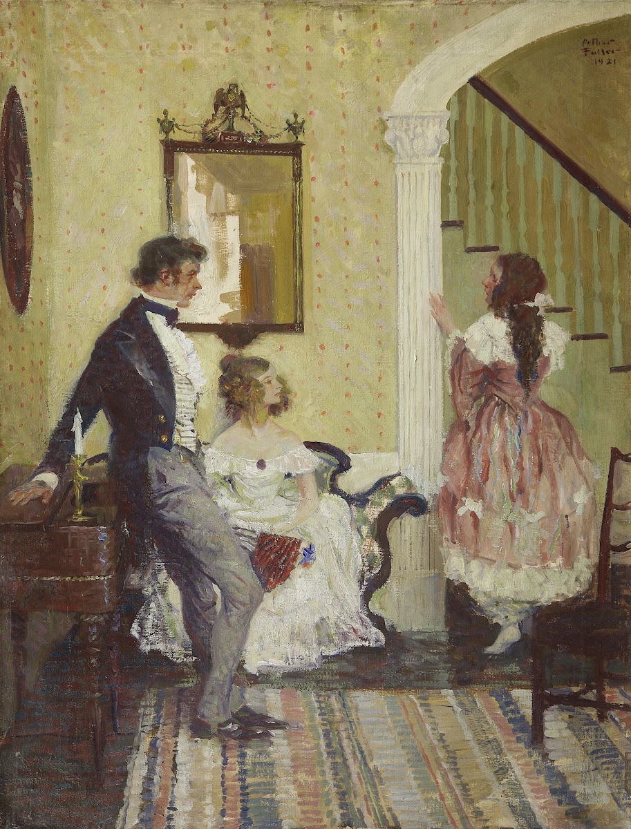People in a Parlor 1921
