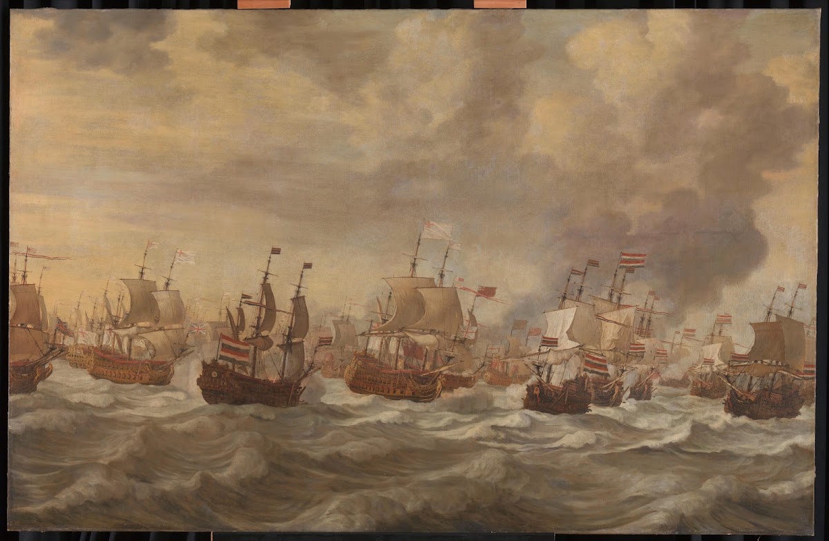 Episode from the Four Days Naval Battle 11 14 June 1666 in or before 1672