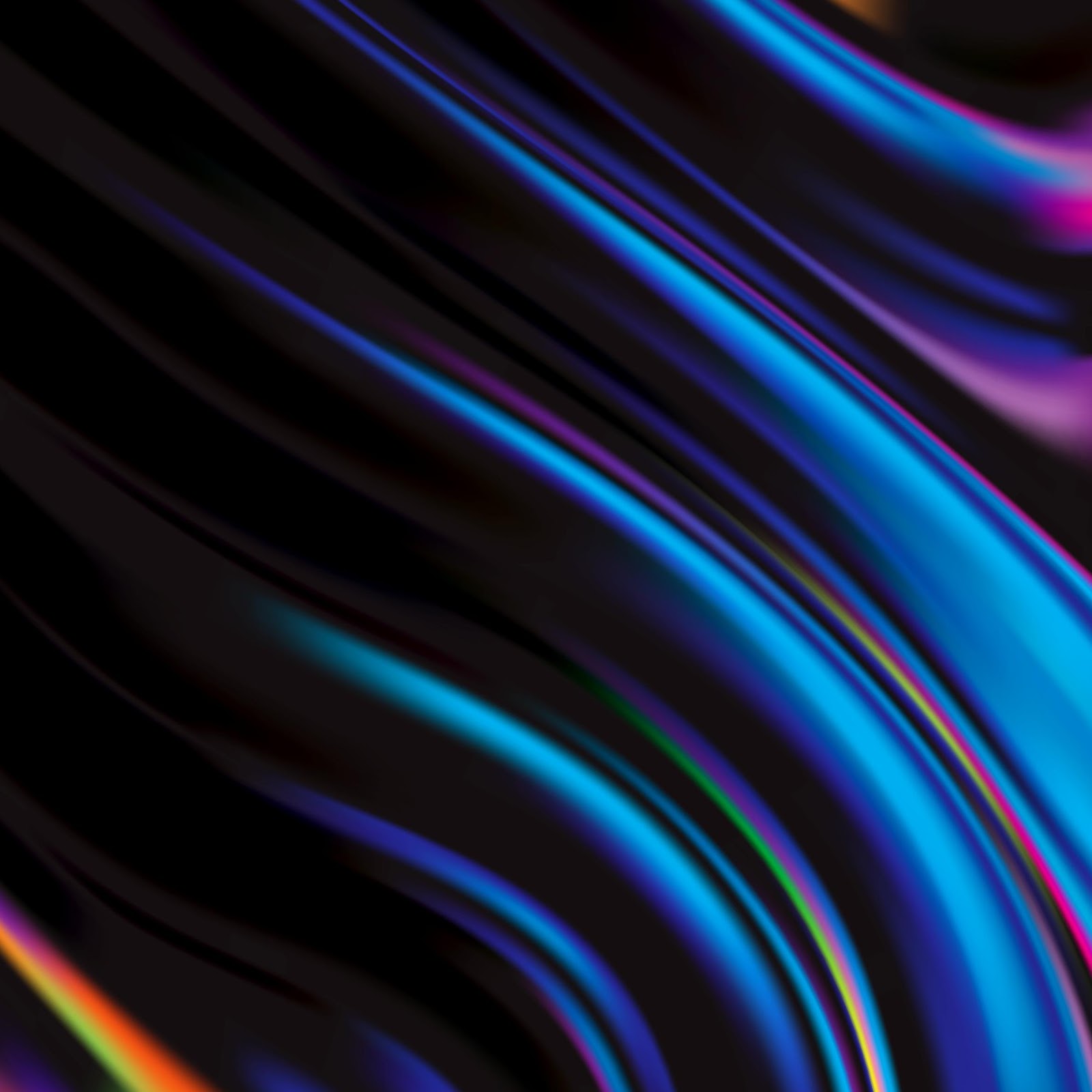 Download Abstract Colorful Liquid Waves 4K iPhone