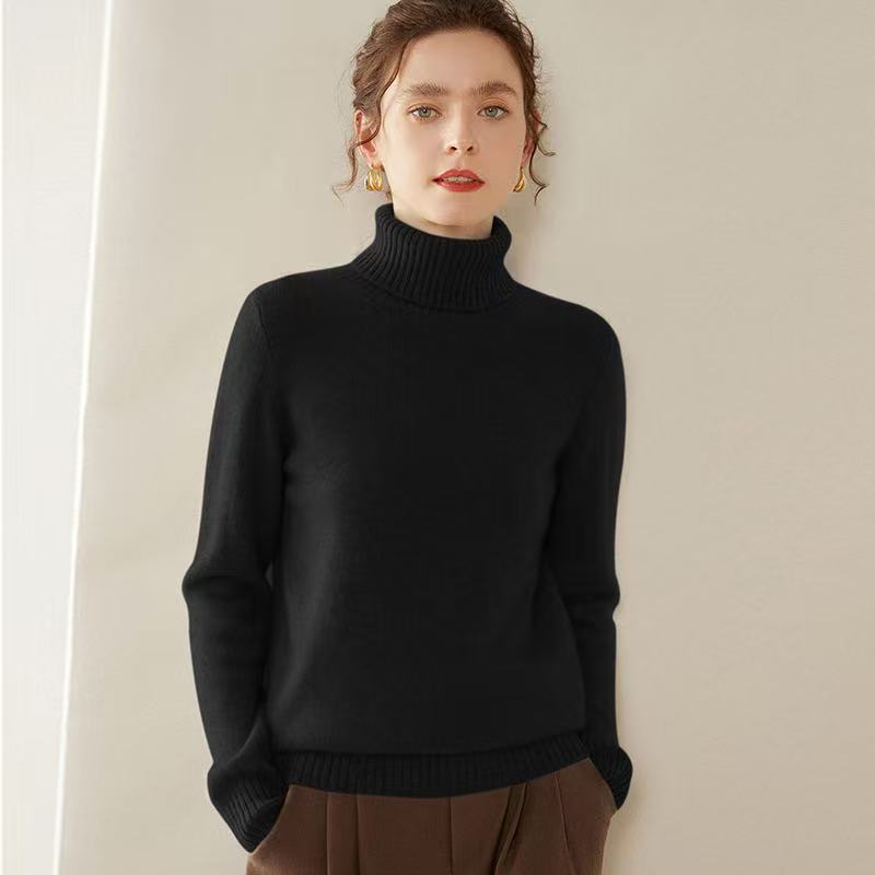 Women's Cashmere Turtleneck Sweater