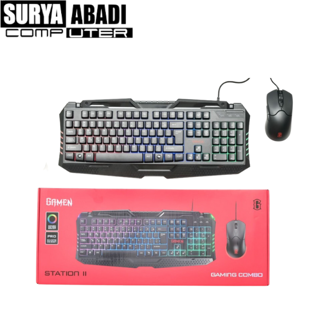 MOUSE KEYBOARD GAMEN STATION II