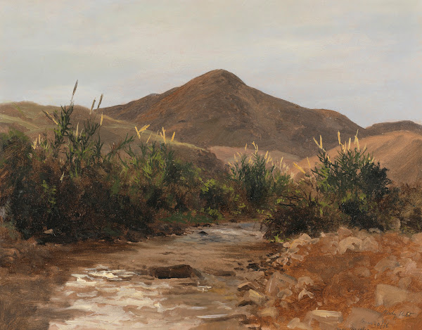 Near Jericho Wady Kilt 1876