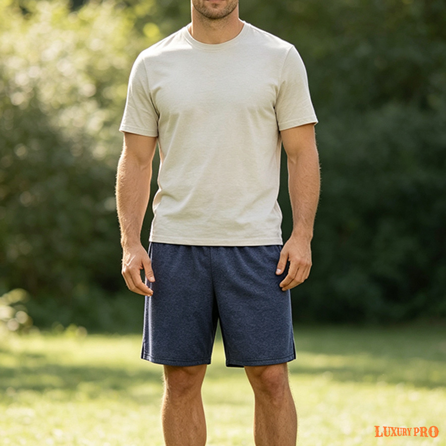 AOP TOL Cotton-Look Shorts