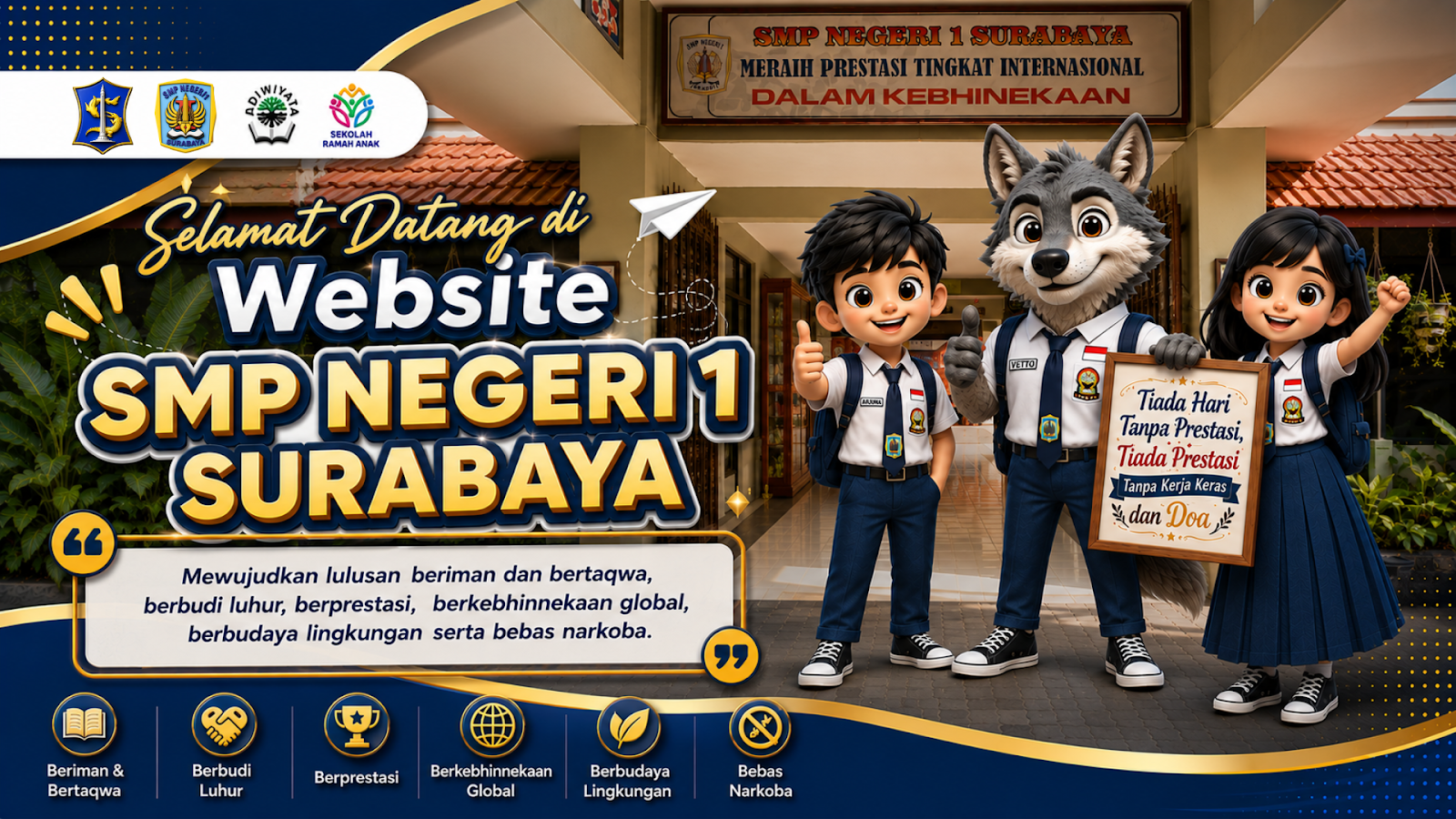 Welcome SMPN 1 Surabaya