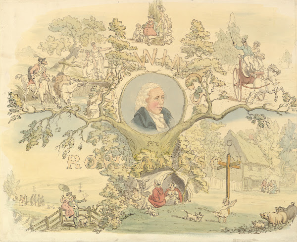 Design For A Titlepage In The Manner Of Rowlandson 18581914