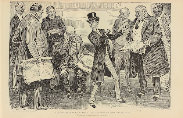 In one of our most respectable clubs the morning after the big fight 1900 1905