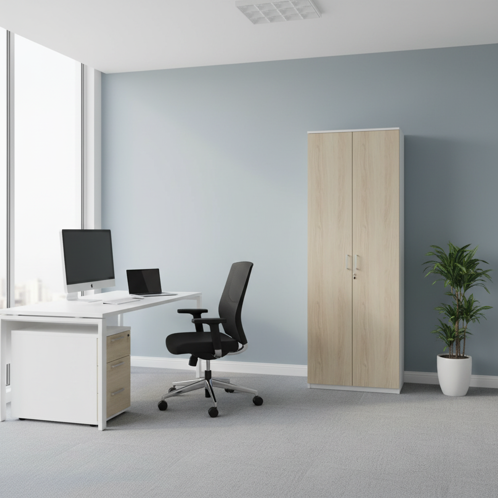 RADAR Color Full Height Two Door Storage (File) Cabinet