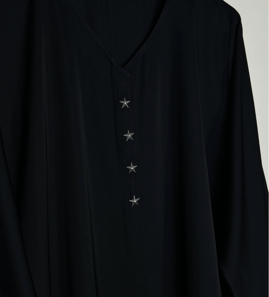 Celeste Front Open Abaya