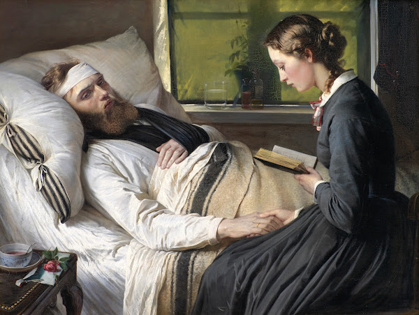 A Wounded Danish Soldier 1865