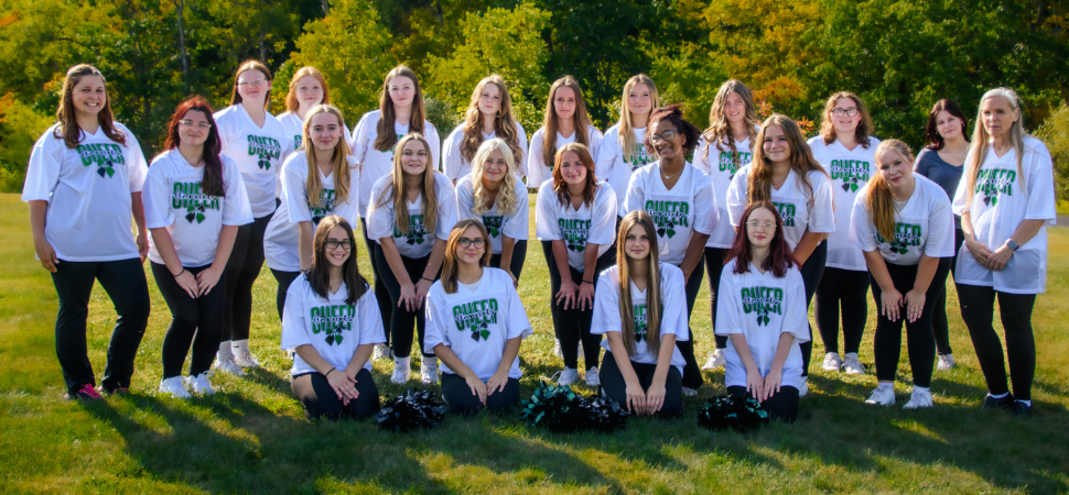 2025 Wellsboro Football Cheerleading Squad