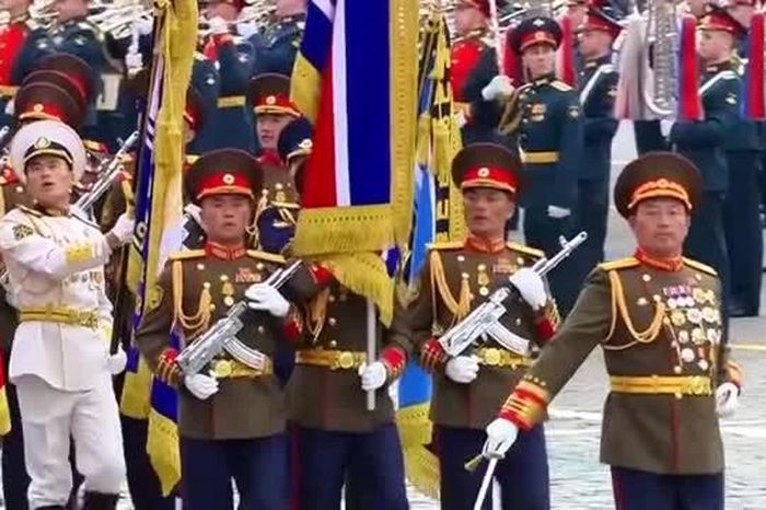 Quân nhân Triều Tiên tham gia lễ duyệt binh trên Quảng trường Đỏ - Báo Tiền Phong