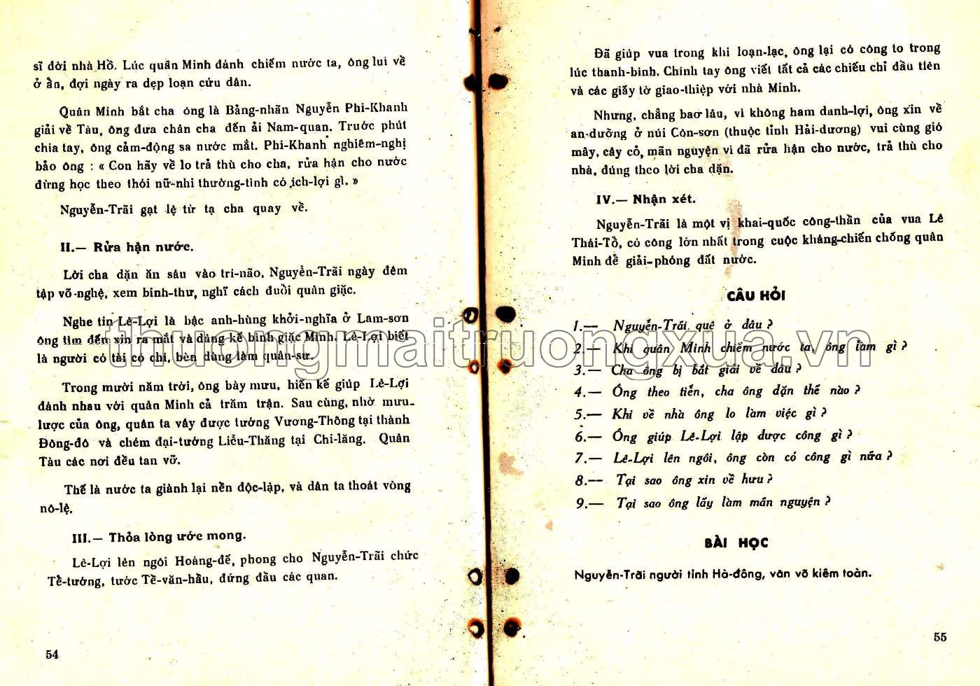 Quốc sử lớp ba (1965) - Trang 26