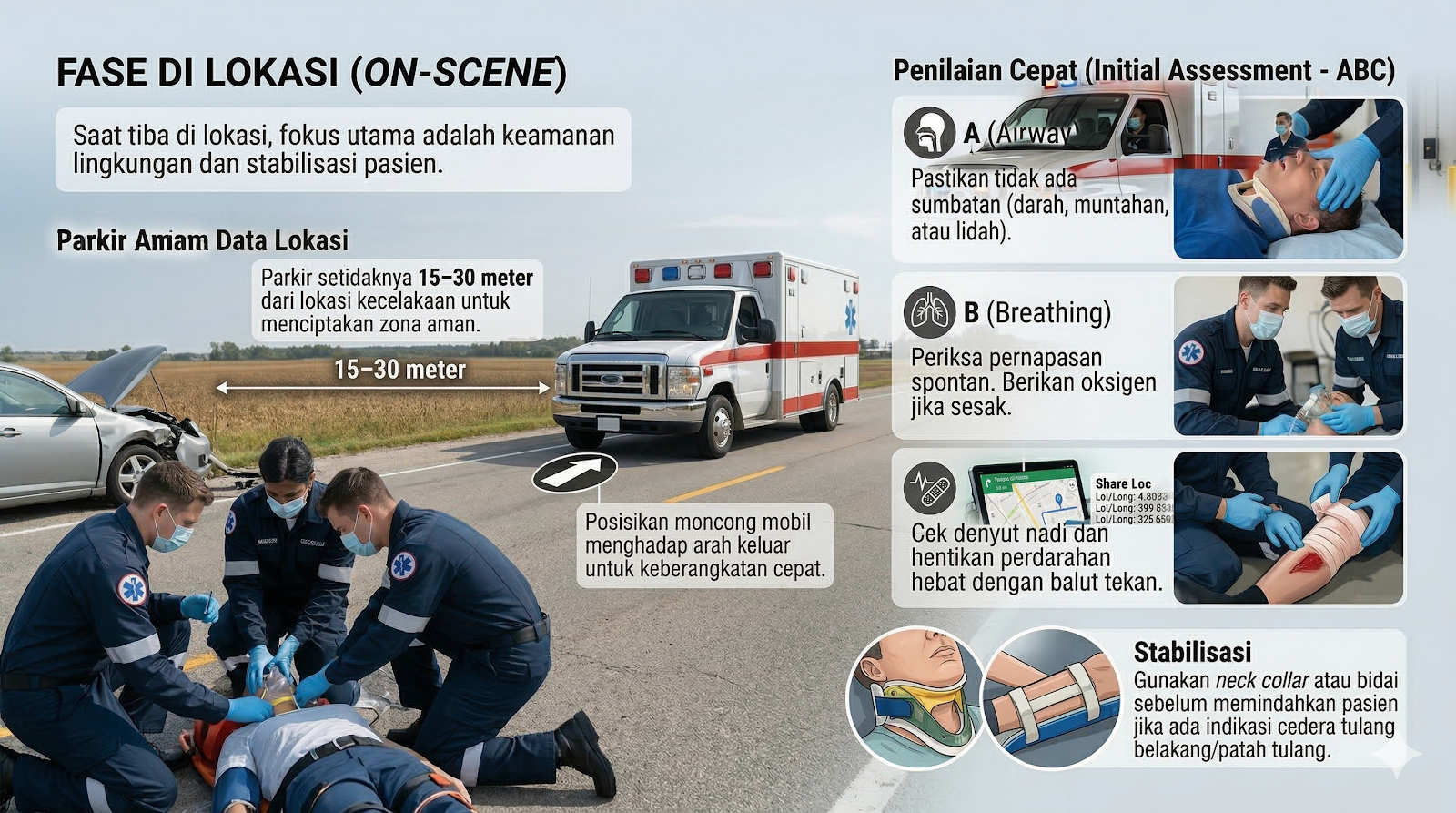 Modul Ambulance Penanganan di Lokasi