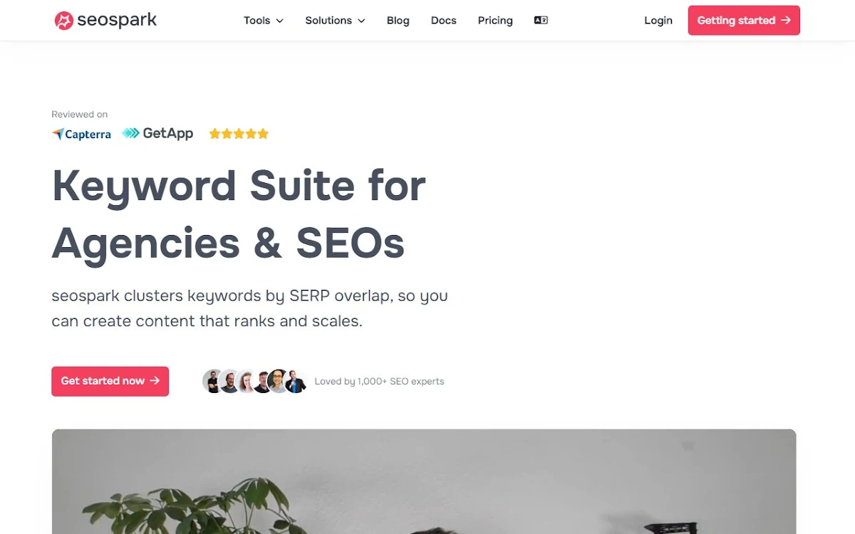 Captura de seospark.io