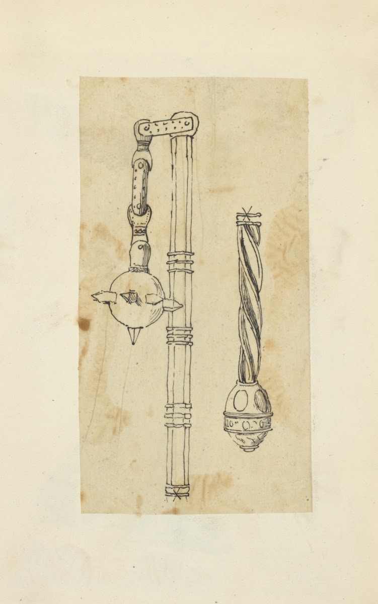 Club and flail 1840