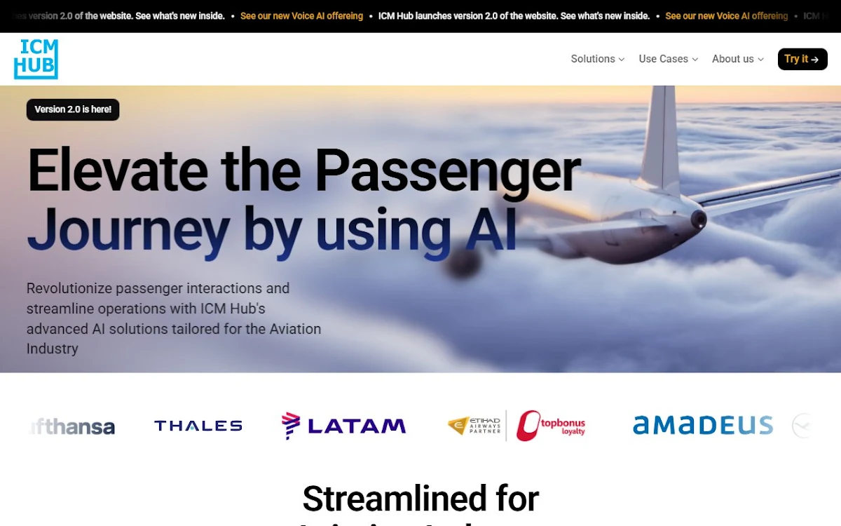 Captura de Milo - an intelligent travel assistant