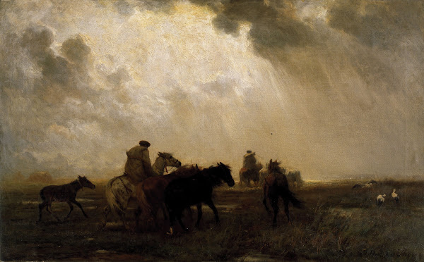 Horse Drivers in Hungary 19th century