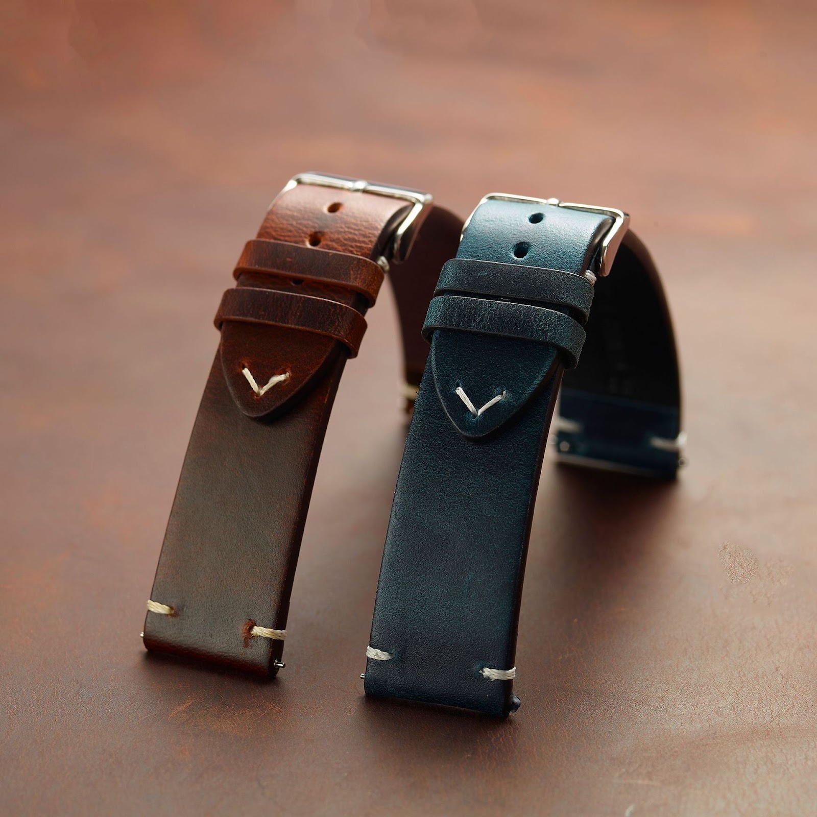 Uhrenarmband aus Vintage Leder