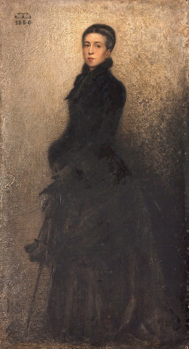 Portrait de la mère de lartiste Mme Dillon 1880