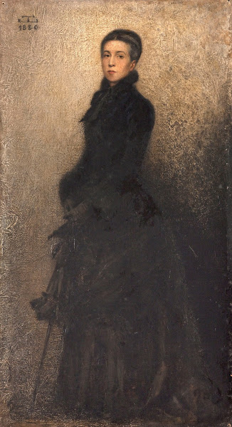 Portrait de la mère de lartiste Mme Dillon 1880