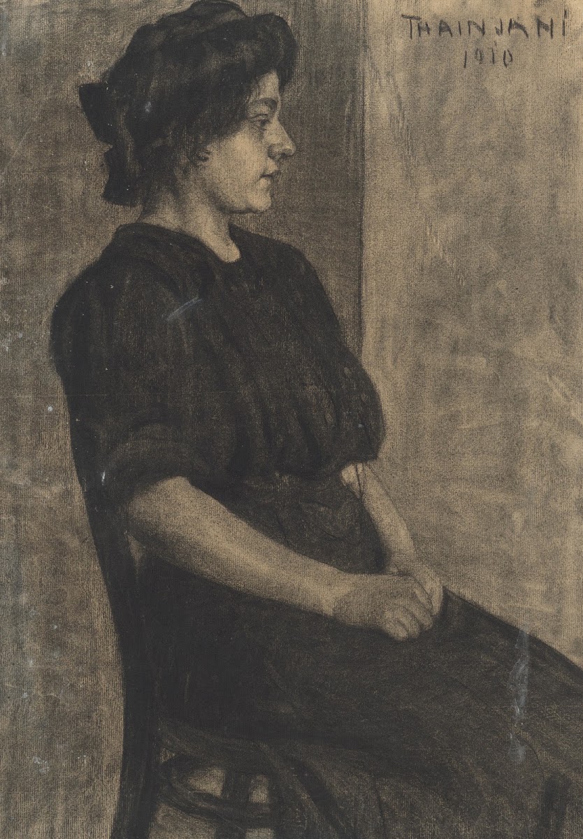 PortréT Sediacej ŽEny 1910