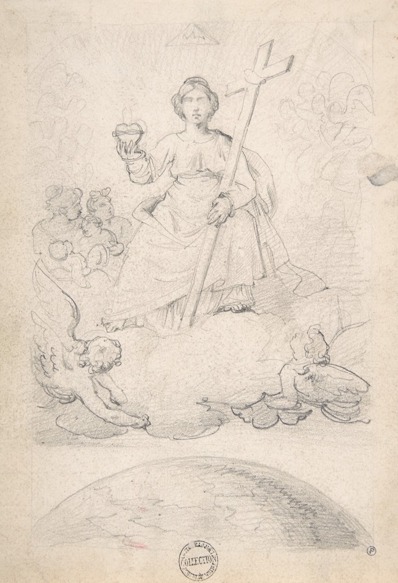 The Virgin of the Sacred Heart ca 1820