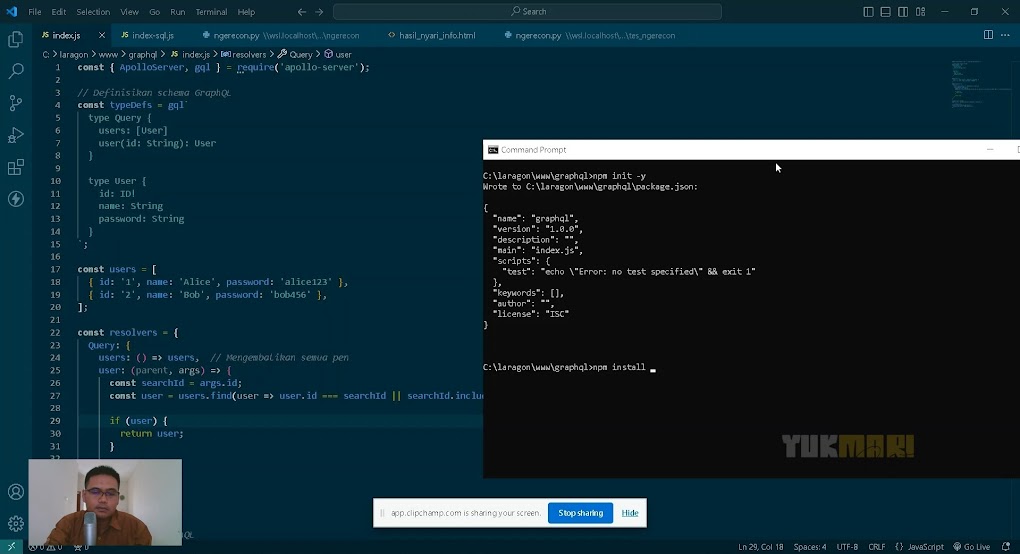  GraphQL Injection: Mengeksplorasi Celah API Modern 