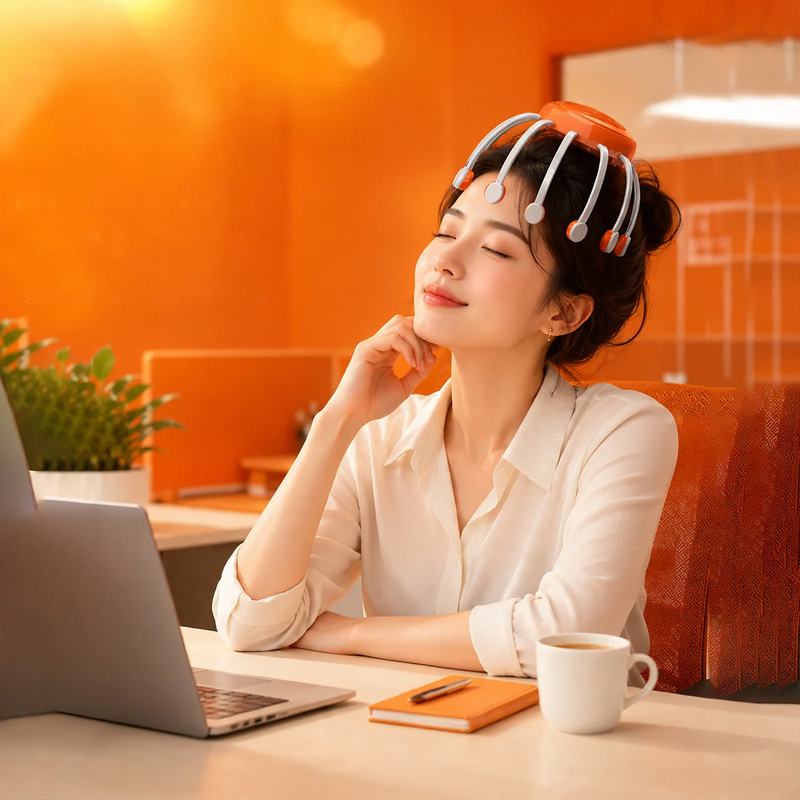 Vibrating Head Massager, Model XC00202